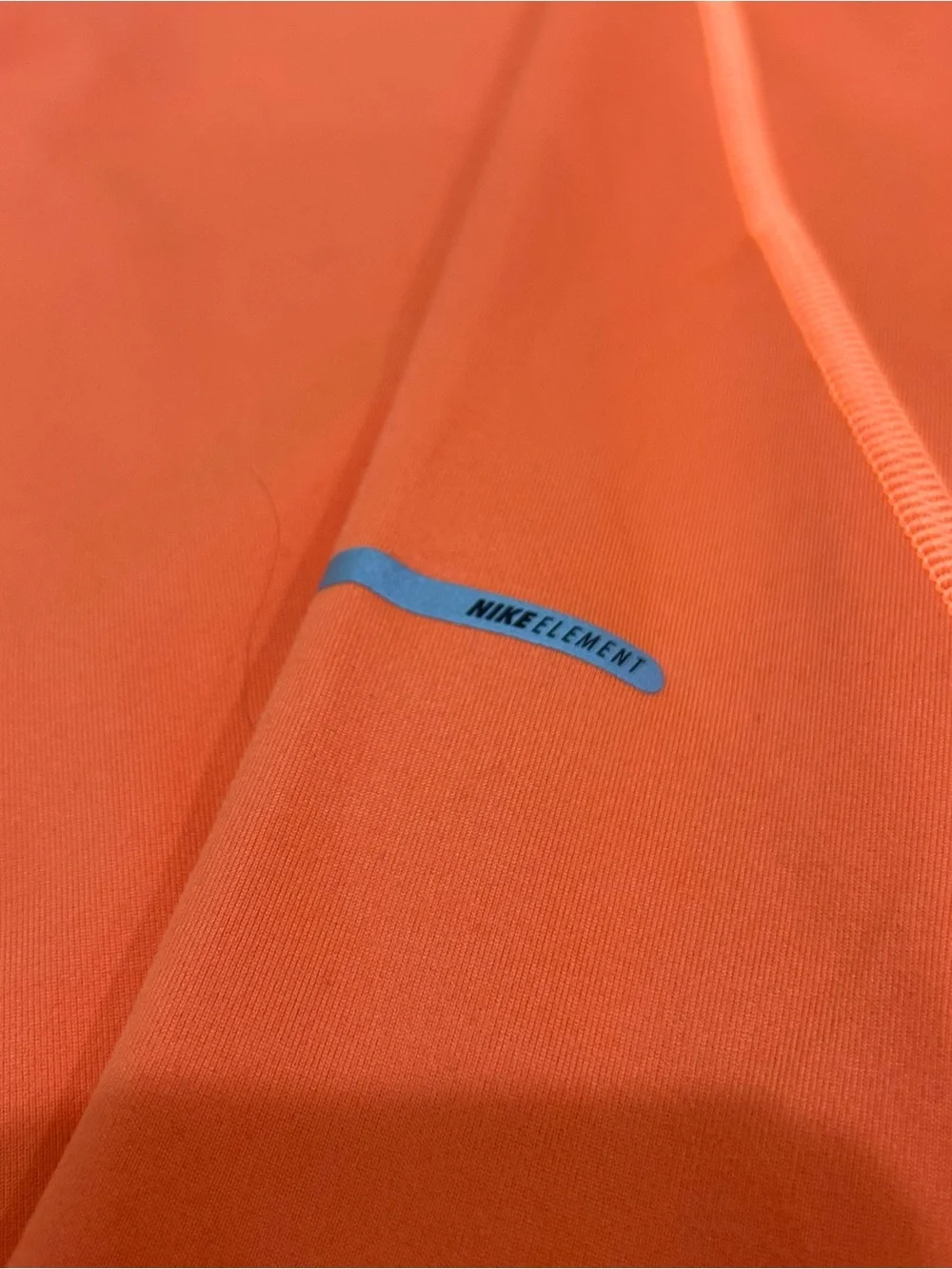 Women’s 2XL Plus Nike Element Dri-Fit Orange Quarter-Zip Performance Pullover